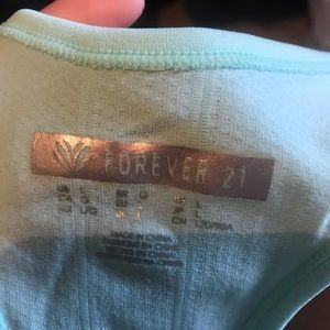 Workout tank top from forever 21